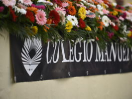 Detalle escenario graduación Educación Secundaria Obligatoria. Pablo Muñoz.